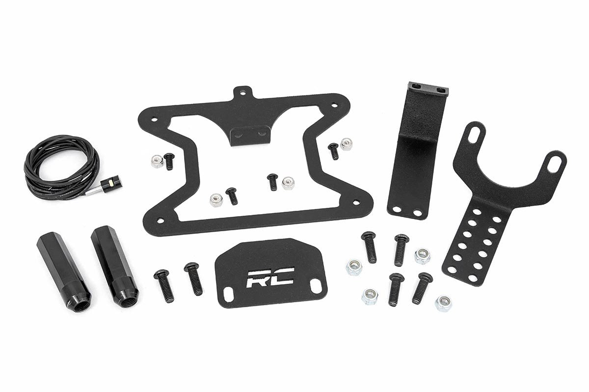 License Plate Relocation Bracket | Jeep Wrangler JL (21-24)/Wrangler Unlimited (18-25) 
