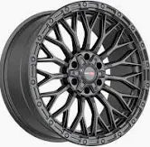 60718943-12MB Vortek VRT-607 18x9 5-127 5-139.7 -12 Cb 78.1 Matte Black