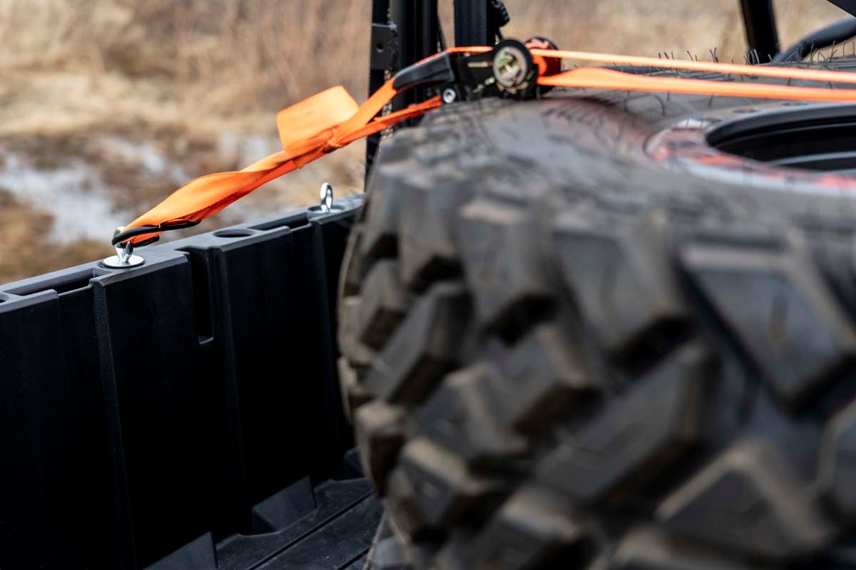 Bed Tie Down Kit | 1" Diameter | 5 Pieces | Polaris RZR XP 1000/RZR XP 4 1000 