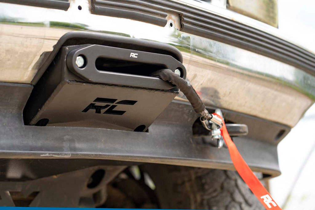Hidden Winch Mounting Plate | Chevy C1500/K1500 Truck & SUV 4WD (1988-1999)