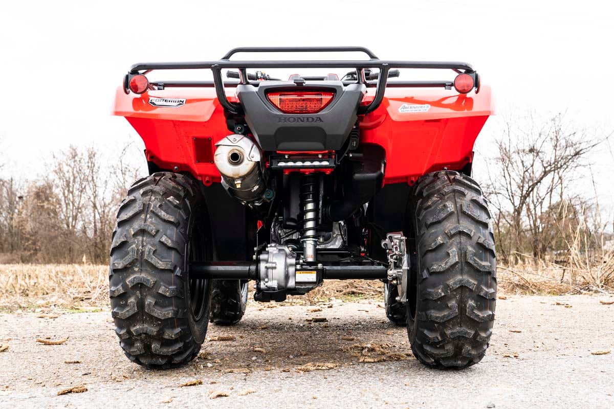 LED Light Kit | Rear Mount | 6" Black Slimline | Honda Foreman 500 