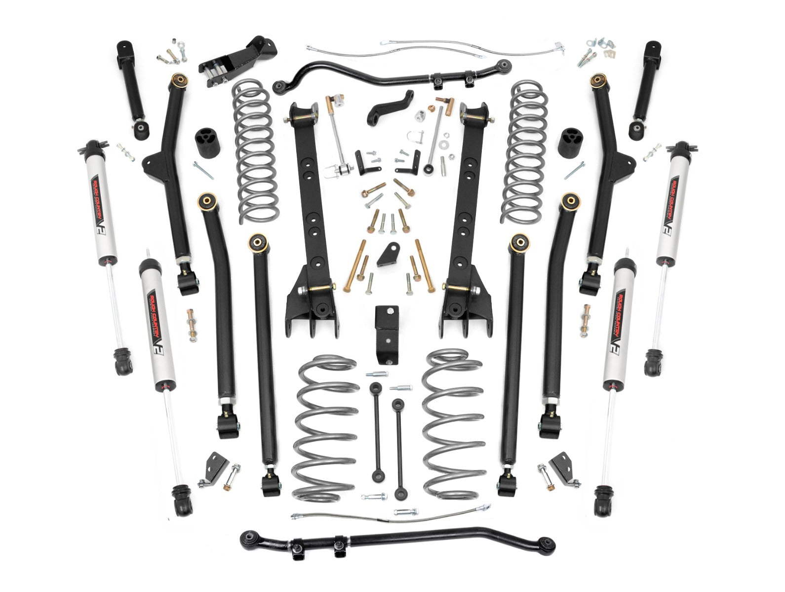 6 Inch Lift Kit | Long Arm | V2 | Jeep Wrangler TJ 4WD (1997-2006)