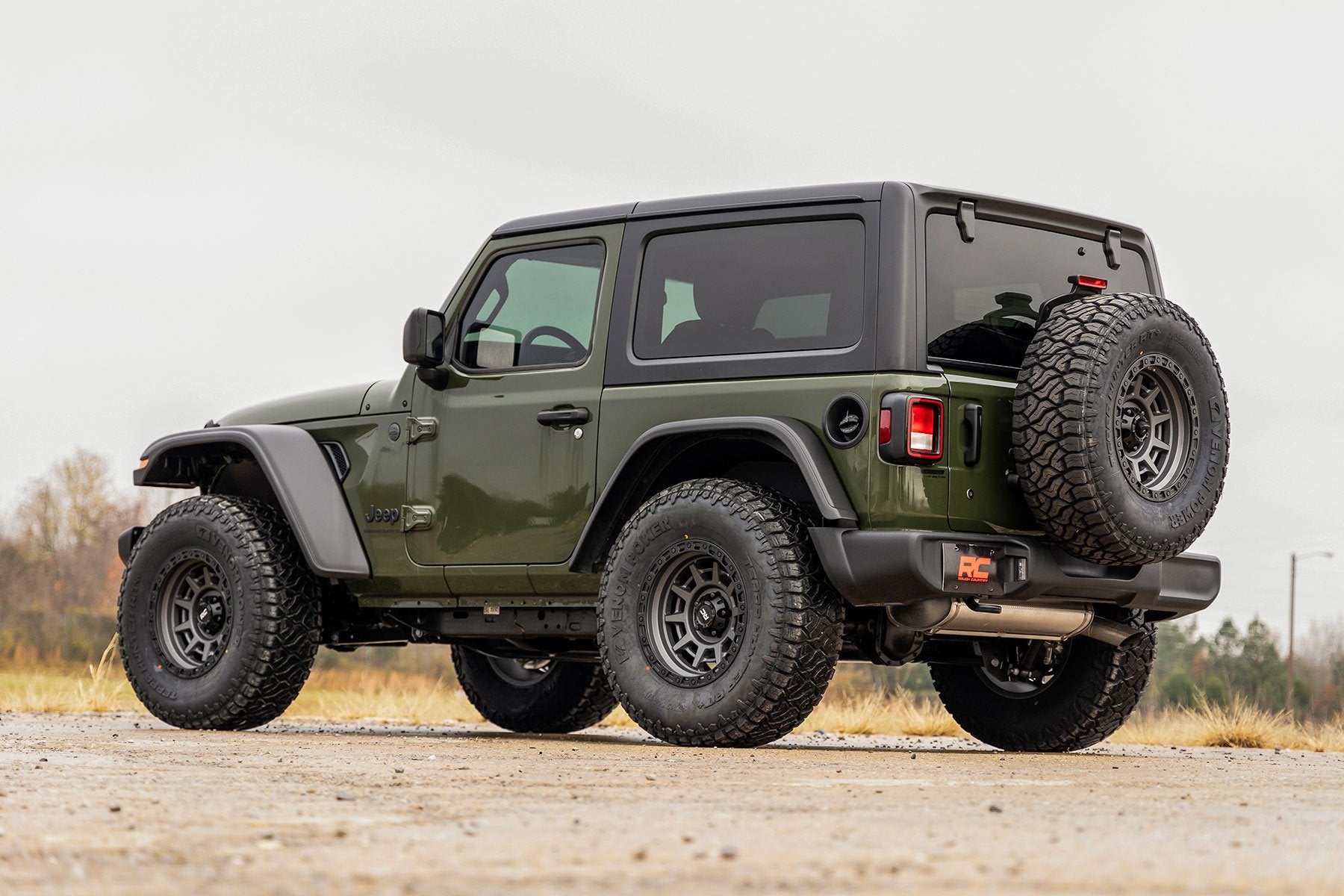 3.5 Inch Lift Kit | C/A Drop | Front D/S | Jeep Wrangler JL 4WD (2024-2025)