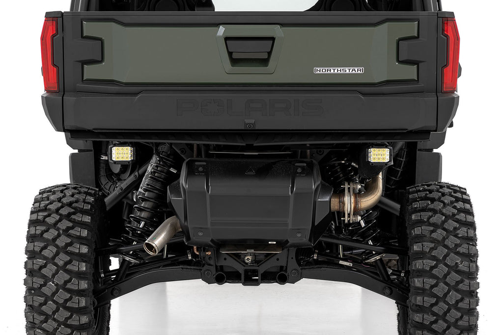 LED Light | Under Bed Mount | 3" Chrome Pair | Wide Angle | Polaris XPEDITION ADV 5 