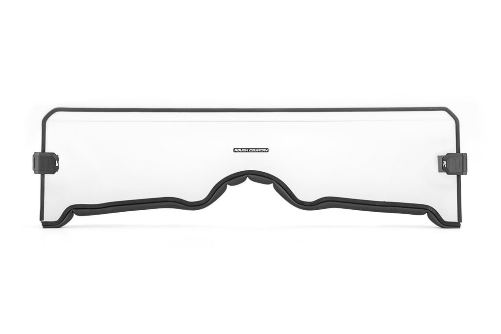 Half Windshield | Scratch Resistant | Yamaha Rhino 450/Rhino 660 