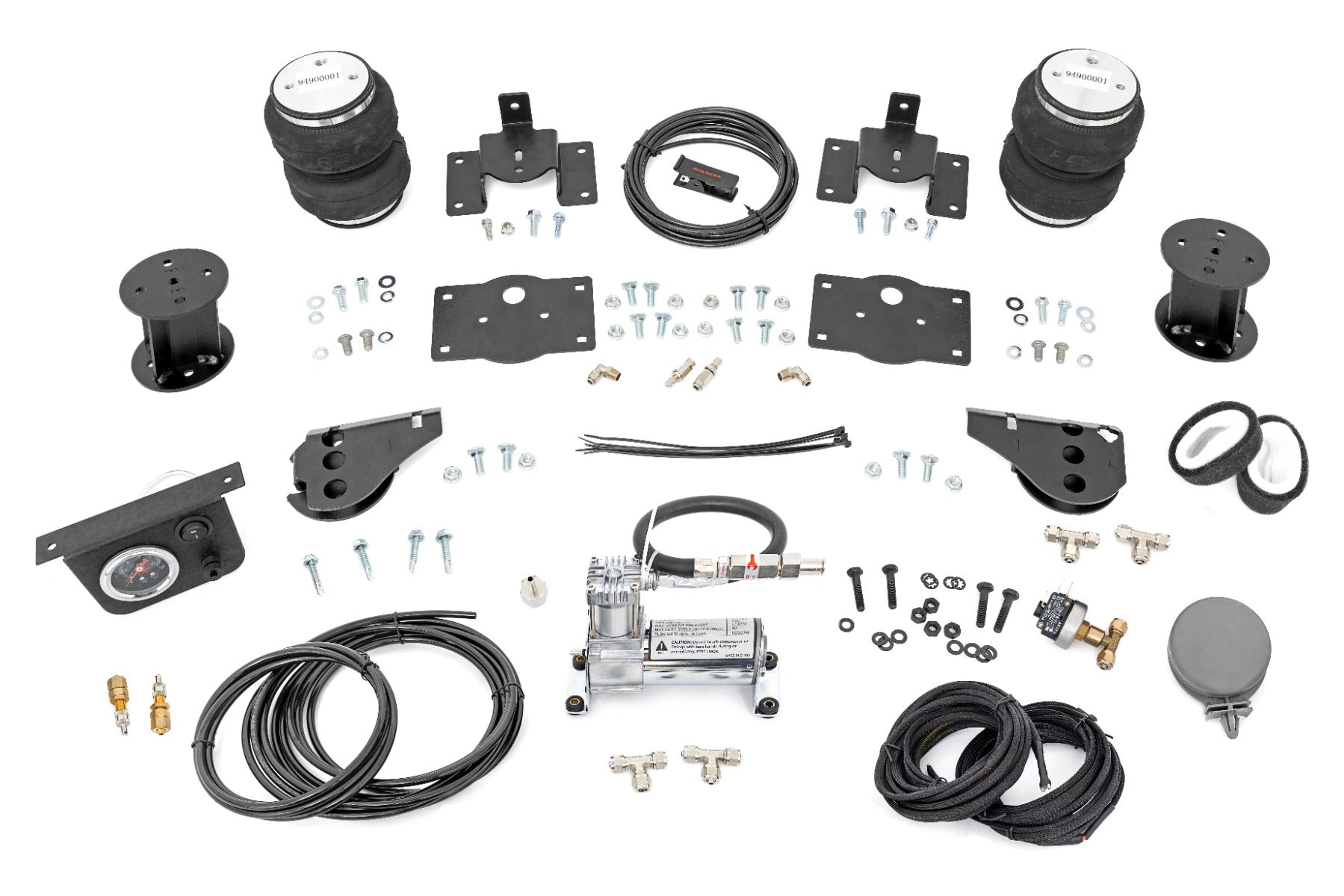 Air Spring Kit w/compressor | 6 Inch Lift Kit | Ram 1500 2WD/4WD (2010-2018 & Classic)